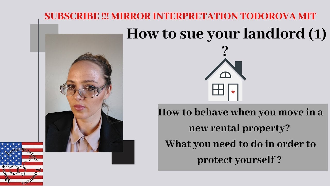 How to sue your Landlord? (1 of 3)