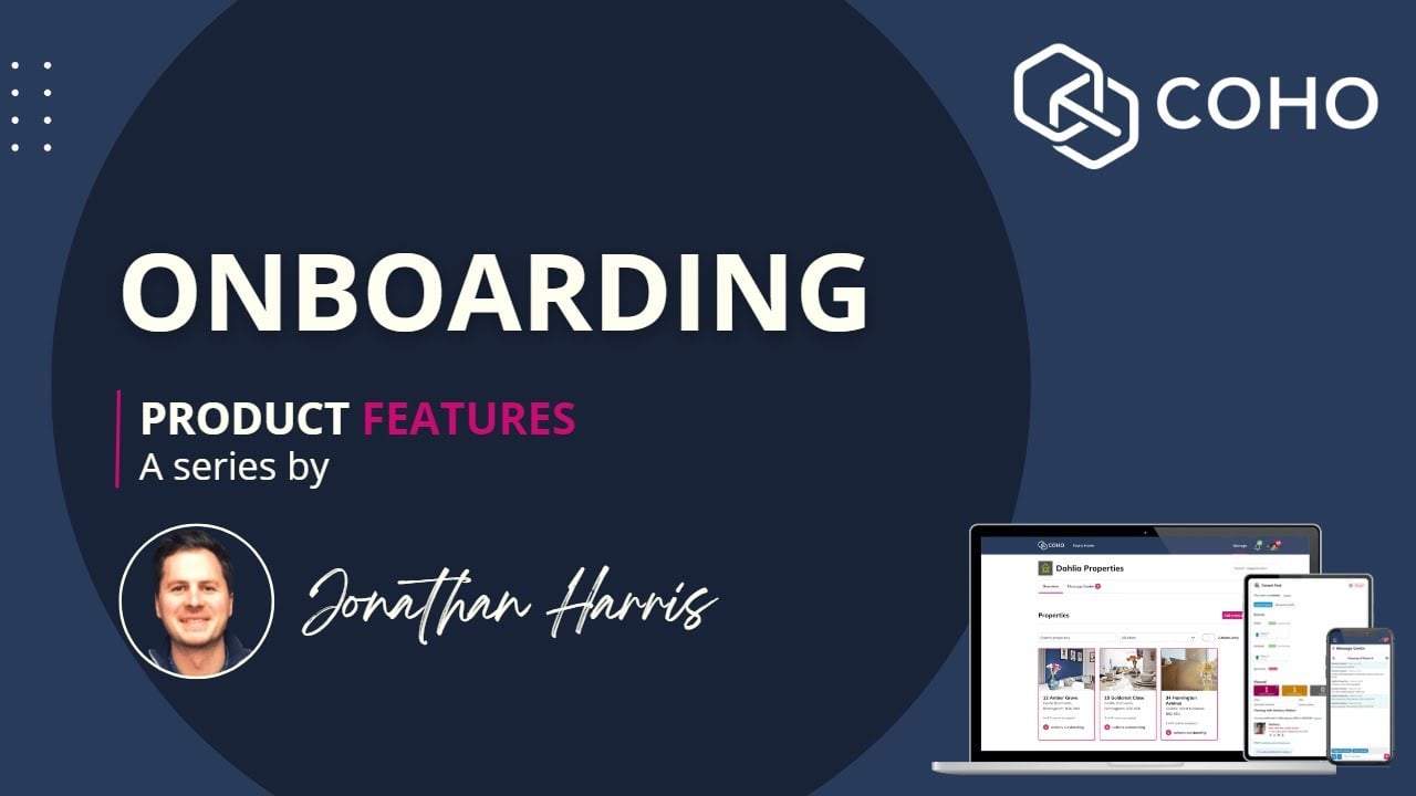 [2/8] How do you create a tenant onboarding on COHO?